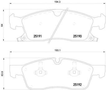 Brembo P37017