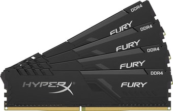 Оперативная память HyperX Fury 4x8GB DDR4 PC4-24000 HX430C15FB3K4/32