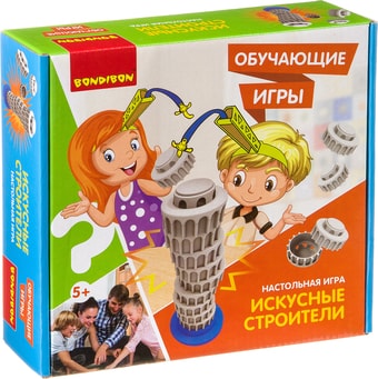 Развивающая игра Bondibon Искусные строители ВВ3500
