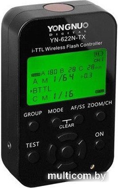 Передатчик радиосинхронизатора Yongnuo YN-622N-TX