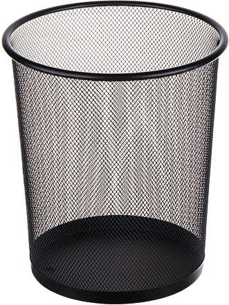 Корзина для бумаг Perfecto Linea Redonda 9 л (черный)