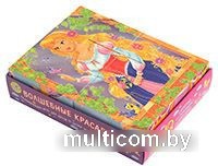 Кубики Айрис-Пресс Умные кубики в поддоне. Волшебные красавицы 9785811270859