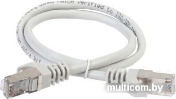 Кабель ITK RJ 45 - RJ45 PC01-C6UL-5M (5 м, серый)