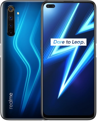 Смартфон Realme 6 Pro 8GB/128GB международная версия (синий)
