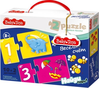 Мозаика/пазл Baby Toys Веселый счет 02513