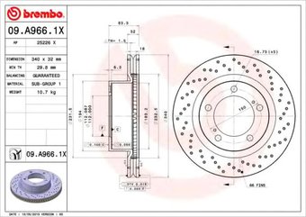 Brembo 09A9661X