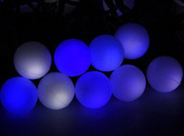 Гирлянда Luazon Метраж Шарики Led-100 (10 м, белый/синий) [1080045]