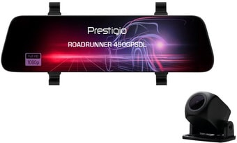 Автомобильный видеорегистратор Prestigio RoadRunner 450GPSDL