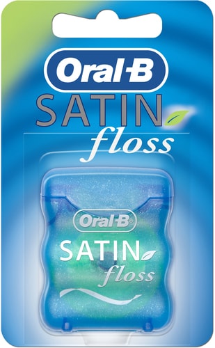 Зубная нить Oral-B SatinFloss мятная 25 м