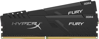 Оперативная память HyperX Fury 2x32GB DDR4 PC4-19200 HX434C17FB3K2/64