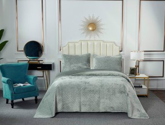 Sofi De MarkO Патрисия 240x260 Пок-П-240х260и1 (изумруд 1)