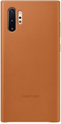 Чехол Samsung Leather Cover для Galaxy Note10 Plus (песочно-бежевый)