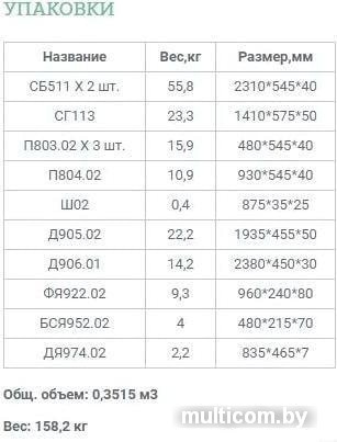Шкаф распашной Уют Сервис Гарун-К 513.07 (дуб сонома)