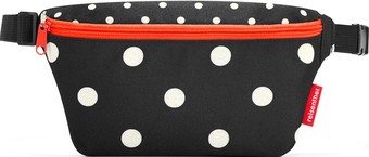 Женская сумка Reisenthel Beltbag S WX7051 mixed dots (черный/красный)