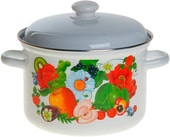 Кастрюля Лысьвенские эмали Фруктовый микс С-1618АП2/4