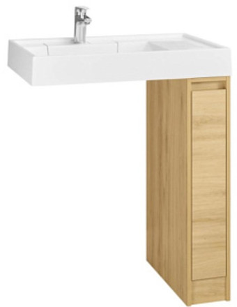 Акватон Тумба под умывальник Лондри 20 1A2671K1LH0C0