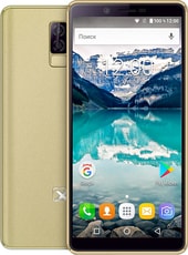 Смартфон TeXet TM-5581 (золотистый)