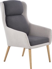 Стул-кресло Halmar Purio (светло-серый/темно-серый)