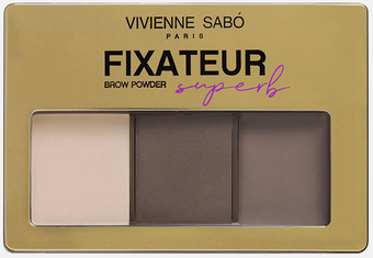 Тени для век Vivienne Sabo Fixateur Superb (тон 01 светло-коричневый)