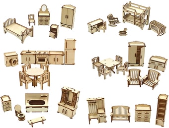 Аксессуары для кукольного домика ХэппиДом HK-M011