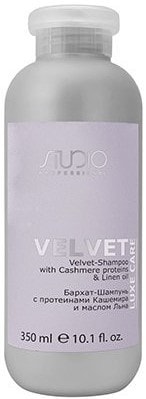 Kapous Бархат-Шампунь с протеинами кашемира Luxe Care 350 мл