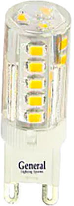 Светодиодная лампочка General Lighting GLDEN-G9-5-P-220-4500