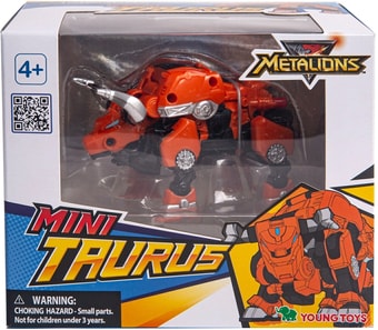 Трансформер Young Toys Metalions Таурус Мини 314038