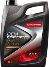 Моторное масло Champion OEM Specific MS-BHDI 0W-30 5л