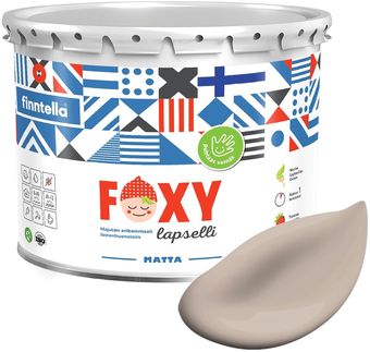 Краска Finntella Foxy Lapselli Matte Lempea F-50-1-3-FL229 2.7 л (бежевый)