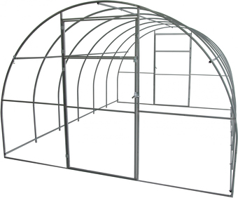 Каркас теплицы ComfortProm 3x2x6 м 1 м 40?20 мм