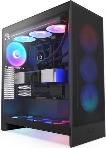 Корпус NZXT H7 Flow RGB 2024 CM-H72FB-R1