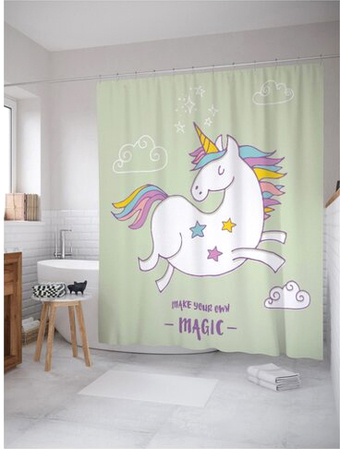 Шторка-занавеска для ванны JoyArty Твори магию sc_19537