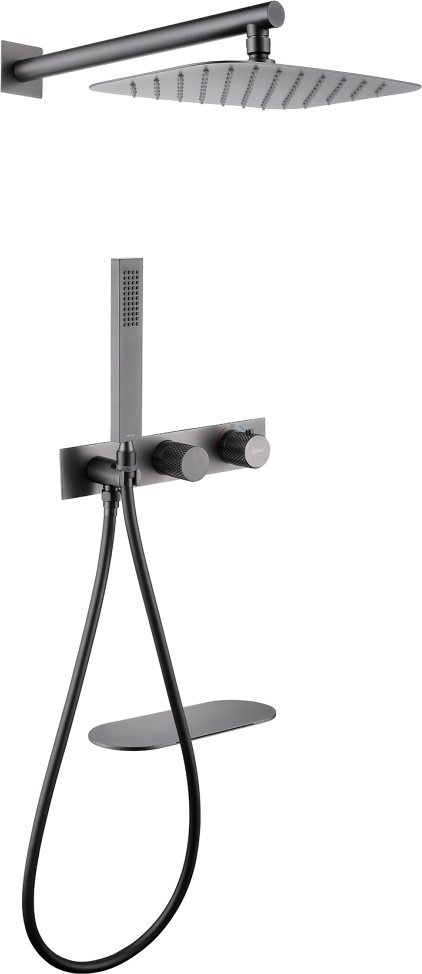 Душевая система Abber Rund AF8750NG (никель)