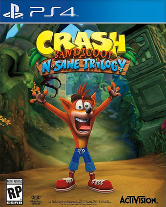 Игра Crash Bandicoot N. Sane Trilogy для PlayStation 4