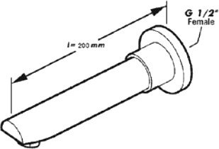 Излив TEKA R12.174.00