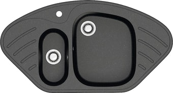 Кухонная мойка Berge BR-9550 (черный матовый)