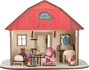 Кукольный домик Большой слон Домик Маши 0025