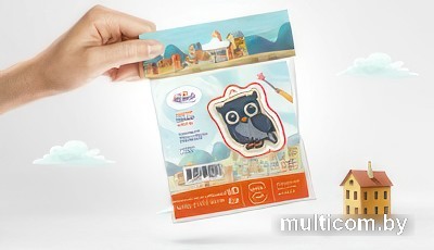 Алмазная мозаика Wizardi Зимний Домик WWP116