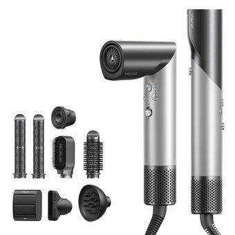 Фен-стайлер Trouver Master 10 MyltiStyler Lunar AMMA10 (серебристый)