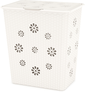 Корзина Альтернатива Плетёнка М2254 (белый)