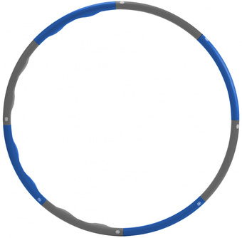 Массажный обруч Pro-Supra Wave 008 W (синий/серый)