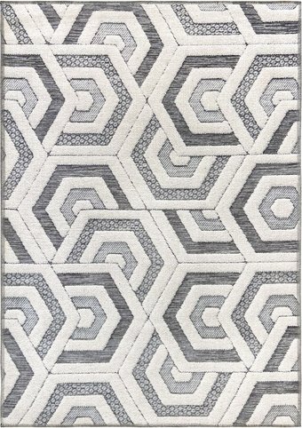 Ковер для жилой комнаты Linea Hali Banco P1341-GREY (1.4x2)