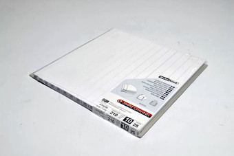 Металлический канал для переплета OPUS O.Simple Channel 210x10 мм OSC1021025BIA (25 шт, белый)