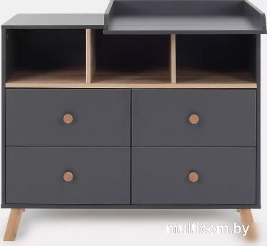 Детский комод Rant Vester 116 (Moon Grey)