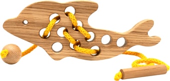 Шнуровка Polle Toys Дельфин TO0311OA00 (дуб)