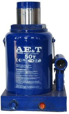 Бутылочный домкрат AE&T T20250 50т