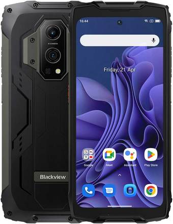 Смартфон Blackview BV9300 (с фонариком, черный)