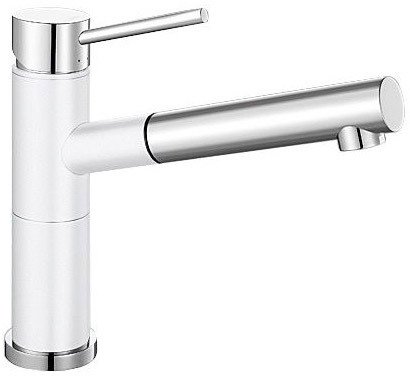 Смеситель Blanco Alta-S Compact Silgranit (белый) [515327]