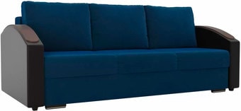 Диван Лига диванов Монако slide 101998 (синий/черный)
