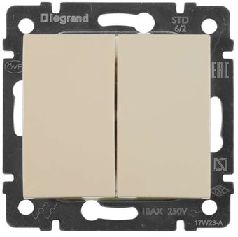 Выключатель проходной Legrand Valena 774308